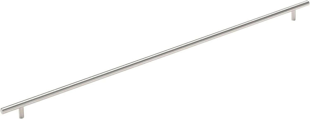 1 Pack Amerock | Cabinet Pull | Stainless Steel | 25-3/16 inch (640 mm) Center