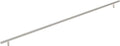1 Pack Amerock | Cabinet Pull | Stainless Steel | 25-3/16 inch (640 mm) Center