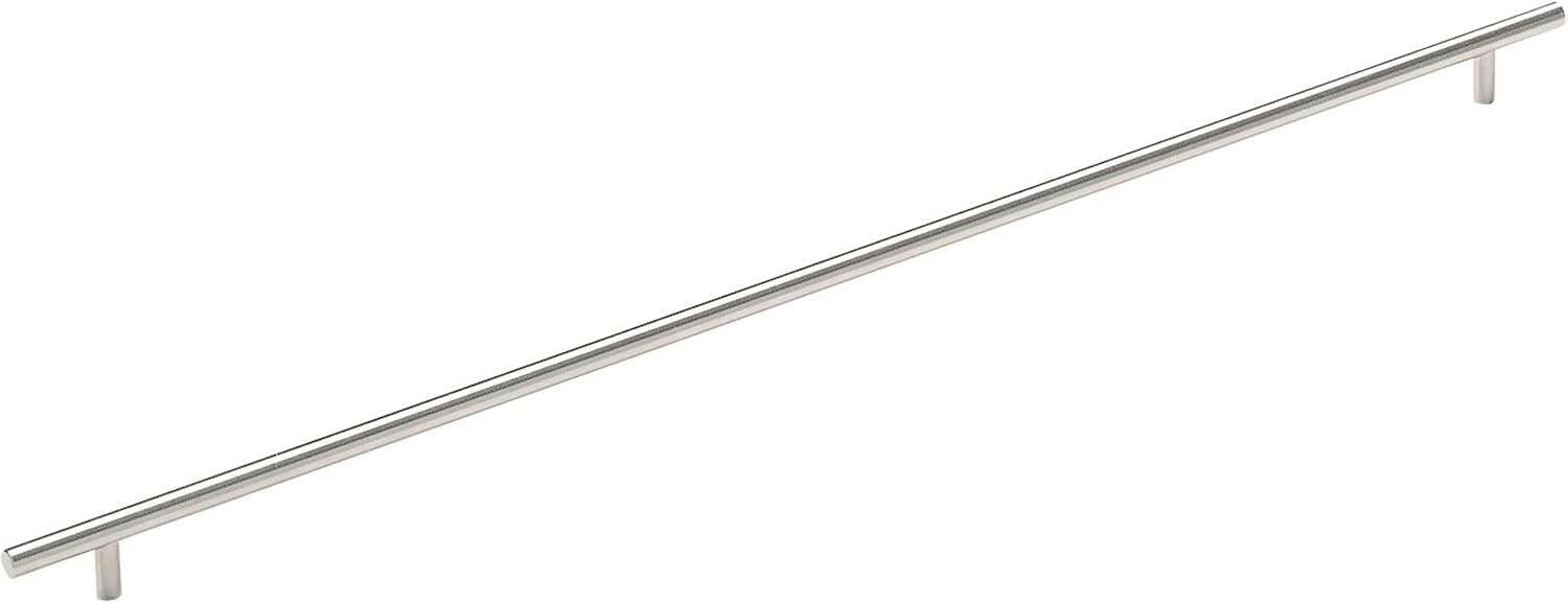 1 Pack Amerock | Cabinet Pull | Stainless Steel | 25-3/16 inch (640 mm) Center