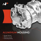 Air Conditioner AC Compressor with Clutch Compatible with Pontiac Vibe 1.8L
