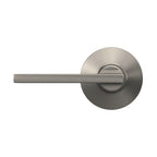 SCHLAGE Latitude Hall/Closet Passage Door Handle, Reversible, Satin Nickel