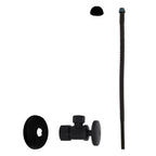 Westbrass D105K15-62 5/8" x 3/8" OD x 15" Corrugated Riser Supply Line Kit with