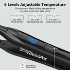 DSHOW Pencil Flat Iron, 3/10" Small Flat Irons for Short Hair, Pixie Cut and