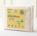 Luxury Waterproof Organic Mattress Protector Full Size - Organic Cotton