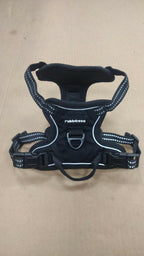 Size XS rabbitgoo Dog Harness No Pull Small Dogs 2 Leash Clips Black