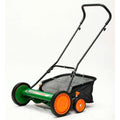 Scotts 20in Manual Walk Behind Reel Lawn Mower Grass Catcher