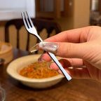 Crab Stainless Steel Forks,Escargot Fork 3 Prong Tasting Appetizer Forks