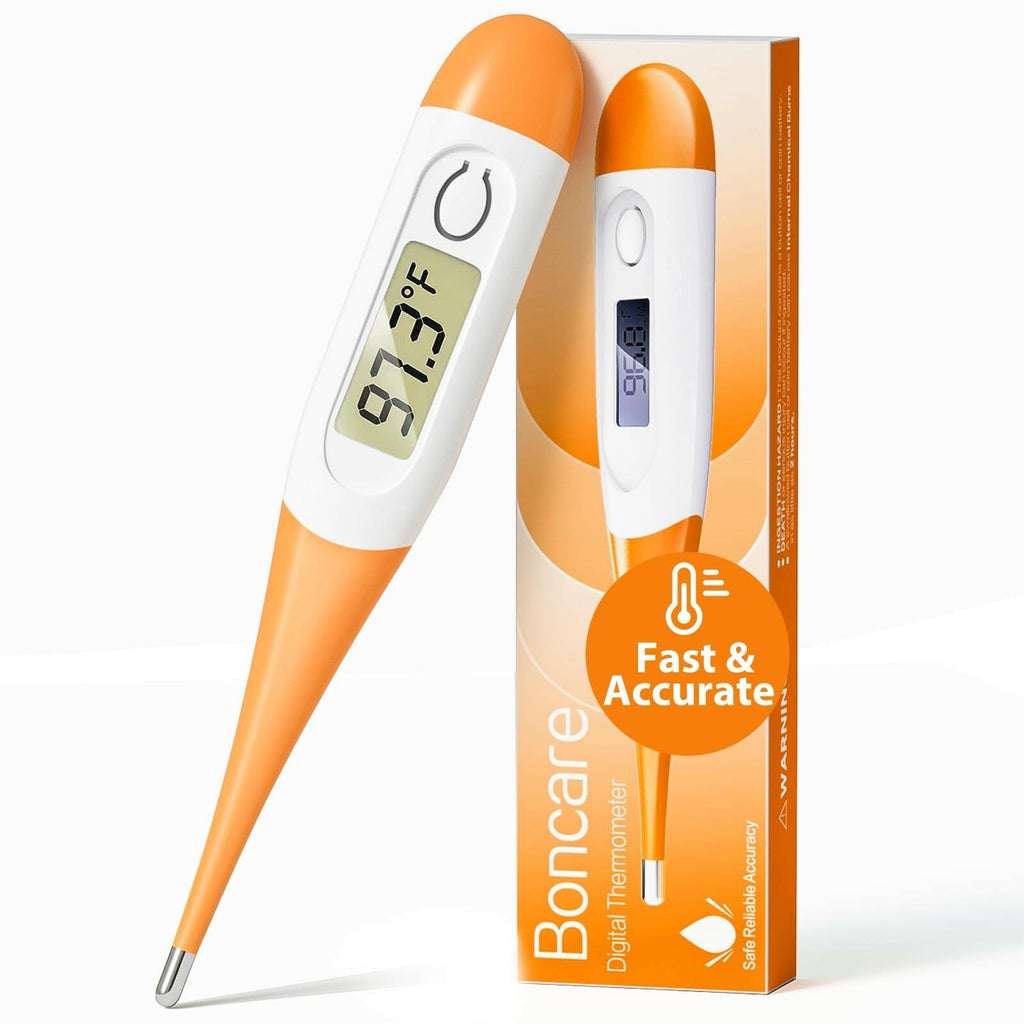 Boncare 10 Seconds Digital Thermometer for Adults and Kids - Accurate & Safe
