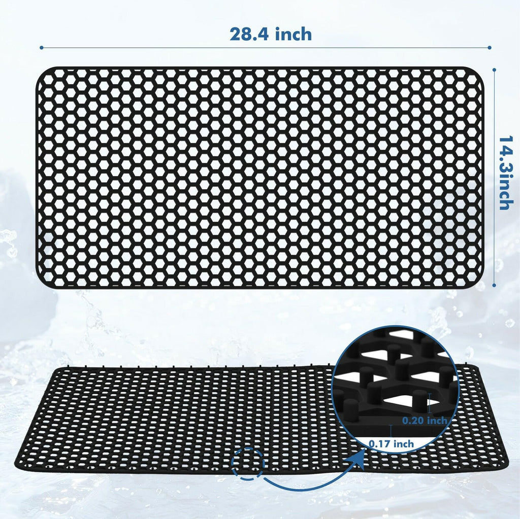 Bestjing Silicone Sink Protectors for Kitchen Sink - 28.4"x 14.3" Kitchen