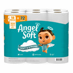 Angel Soft Toilet Paper, 18 Mega Rolls = 72 Regular Rolls, Soft and Strong