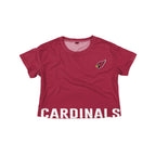 Small Arizona Cardinals NFL Womens Bottom Line Crop Top