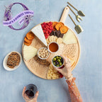 Sophistiplate Charcuterie Board with Placement Guide 22 x 17  Best Gift for