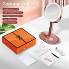 B Beauty Planet Makeup Mirror with Lights, Lighted Magnifying Mirror 30X with 3