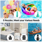 Elefor Massage Gun Deep Tissue,PercussioAir Mattress Pump for Balloons Pool