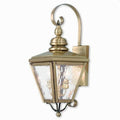 Livex Lighting 2031-01 Transitional Two Light Outdoor Wall Lantern from
