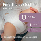 96 Count Bambo Nature Hypoallergenic Dream Baby Diapers,  Size 0, Premium