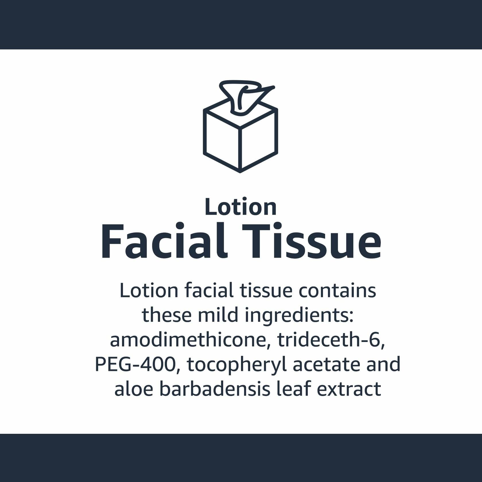 18 Packs of 75 Amazon Basics Facial Tissue with Lotion, 2-Ply, 1350 Count,