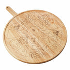 Sophistiplate Charcuterie Board with Placement Guide 22 x 17  Best Gift for