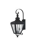 Livex Lighting 2031-01 Transitional Two Light Outdoor Wall Lantern from