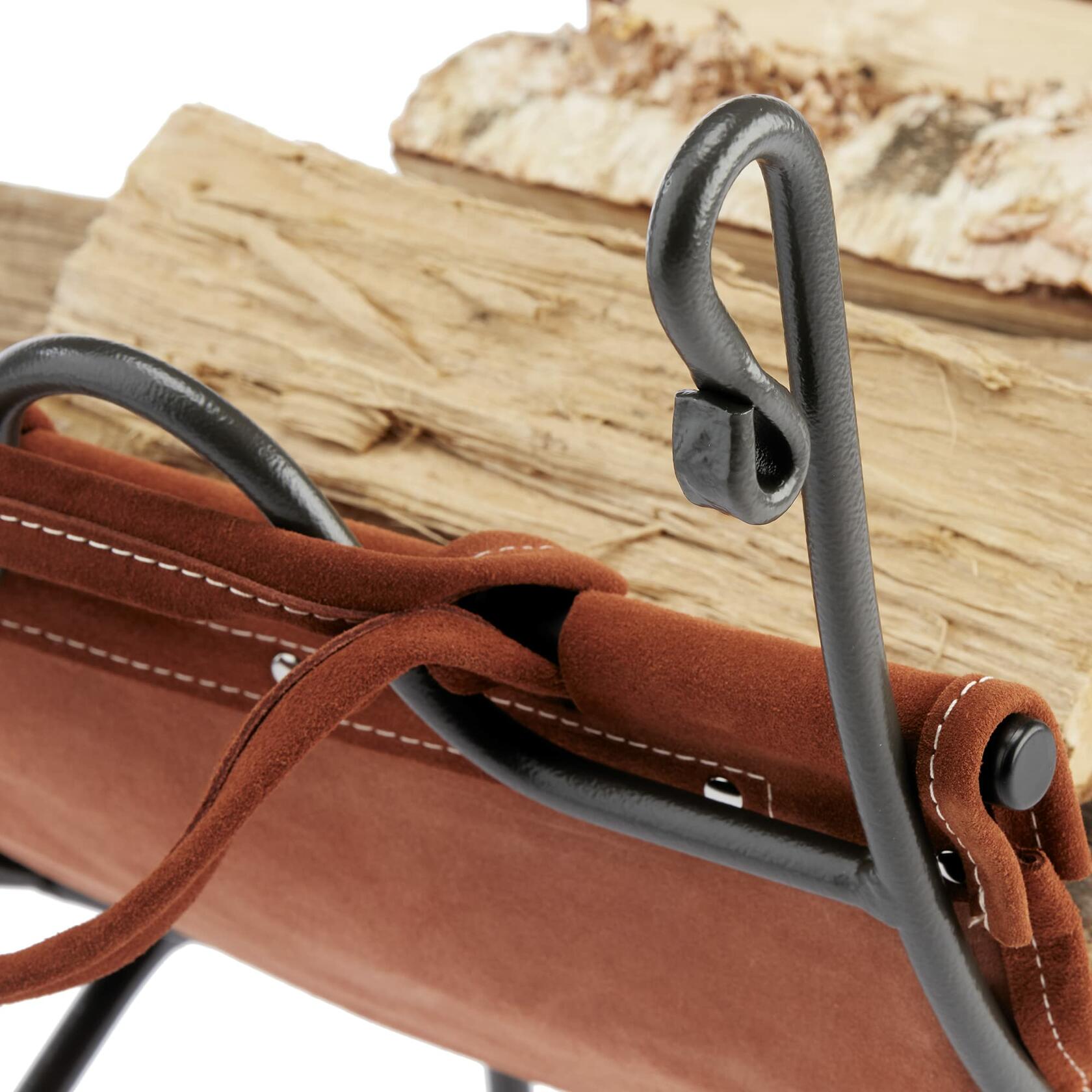 UniFlame Olde World Iron Firewood Log Holder (W-1196)