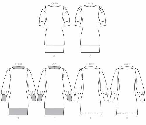 McCall Pattern Company McCall's Women's 3/4 Length and Long Sleeve Pullover