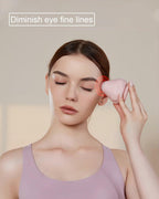 Asinhe VibeHeat Mini Purple Vibrating Heated Massage Ball with Suction Base, 2