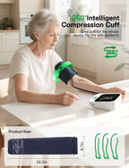 Blood Pressure Monitor with 2x199 Sets Memory, Medisana Automatic Upper Arm