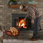 UniFlame Olde World Iron Firewood Log Holder (W-1196)