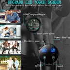 Elefor Massage Gun Deep Tissue,Percussion Back Massager Gun for Athletes Muscle