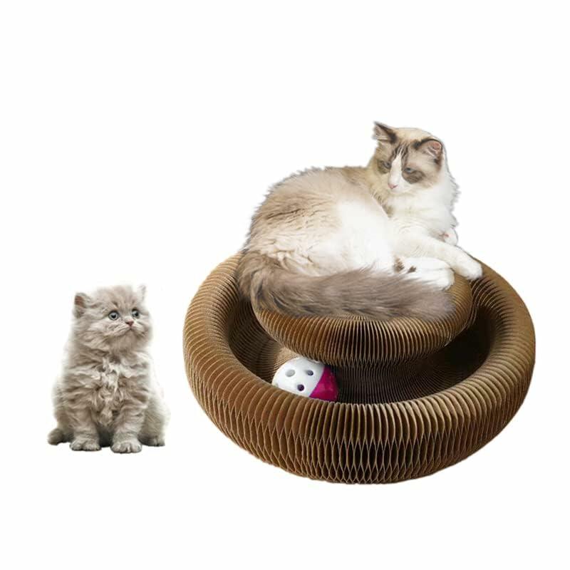 Enkman Magic Organ Cat Scratcher Board Cat Ball Adventure The Ultimate