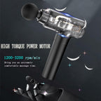 Elefor Massage Gun Deep Tissue,Percussion Back Massager Gun for Athletes Muscle