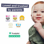 96 Count Pura Hypoallergenic Diapers, Size 1 (4-11lbs), Newborn, Totally