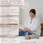 Baby Memory Book for Boy or Girl - First 5 Year Keepsake Album from Pregnancy to