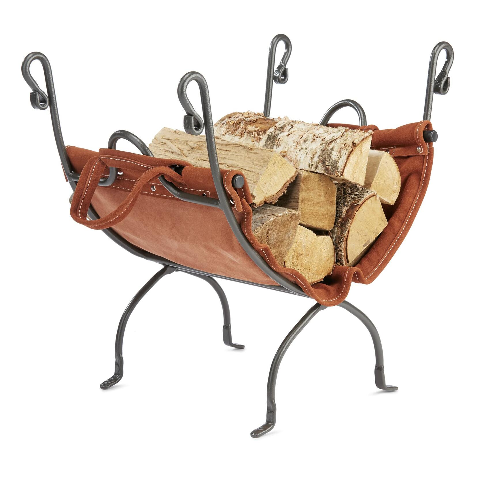 UniFlame Olde World Iron Firewood Log Holder (W-1196)