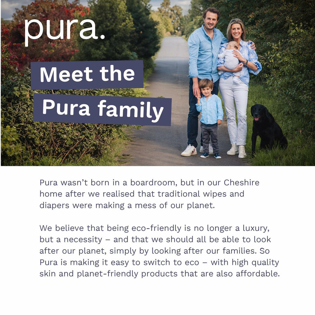 96 Count Pura Hypoallergenic Diapers, Size 1 (4-11lbs), Newborn, Totally