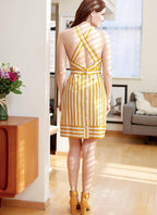 McCall's M7952AX5 Women's Back Strap Dress Sewing Patterns, Sizes 4-20