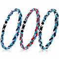 Dixlp Baseball Necklaces 3 Pack Fashion Tornado Design for Sports Fan, Great-Hit