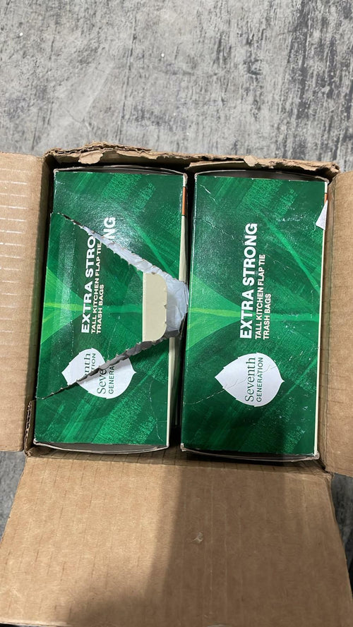 6 Packs of 30 count Seventh Generation 13 Gallon Extra Strong Tall Kitchen Trash