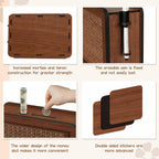 Wooden Money Saving Box for Kids & Adults - Reusable $10,000 Savings Challenge