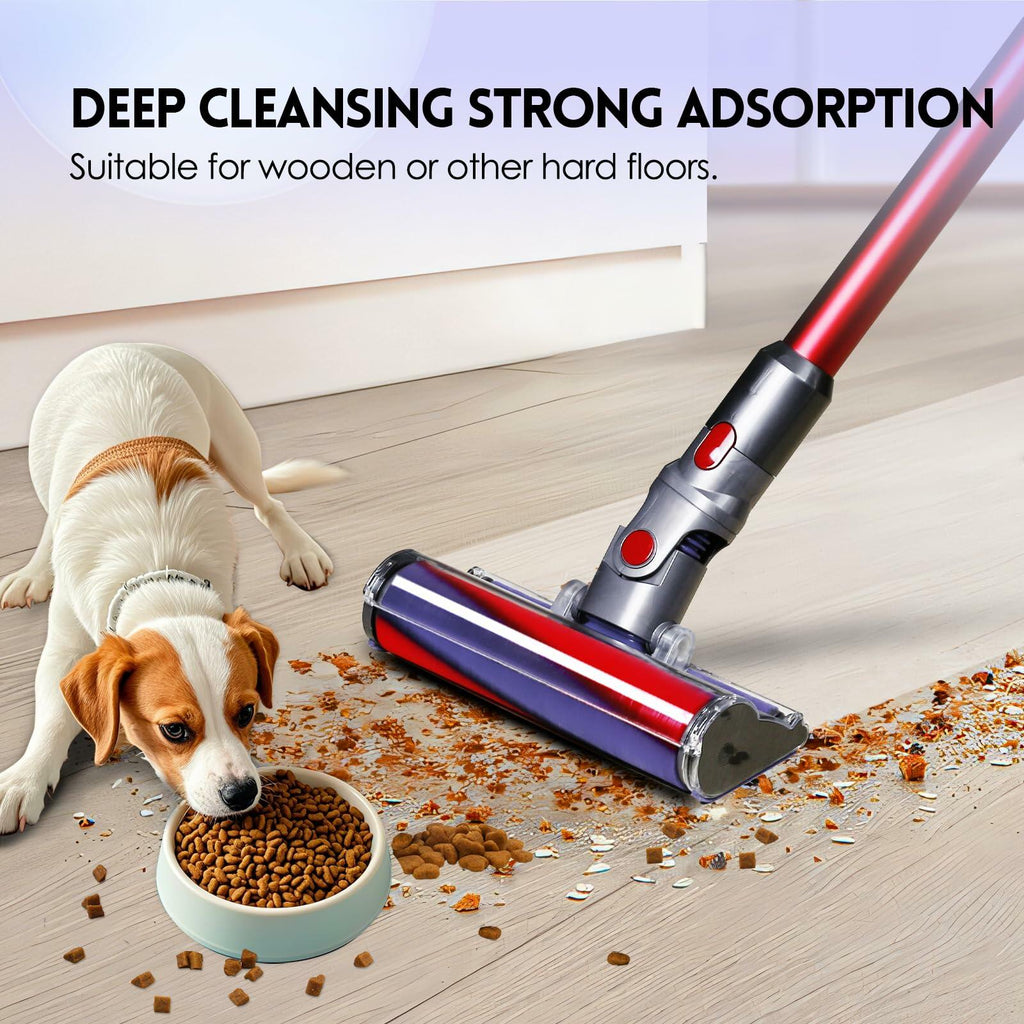 OTTWL Soft Roller Replacement Vacuum Head Compatible with Dyson V7,V8, Cyclone