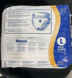 Case of 36 Attends Regular Absorbency Underwear - APV30 Large, 2 Packs of 18