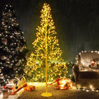 VIHOSE 5 Ft 384 LED Christmas Lighted Birch Trees Christmas Artificial Twig