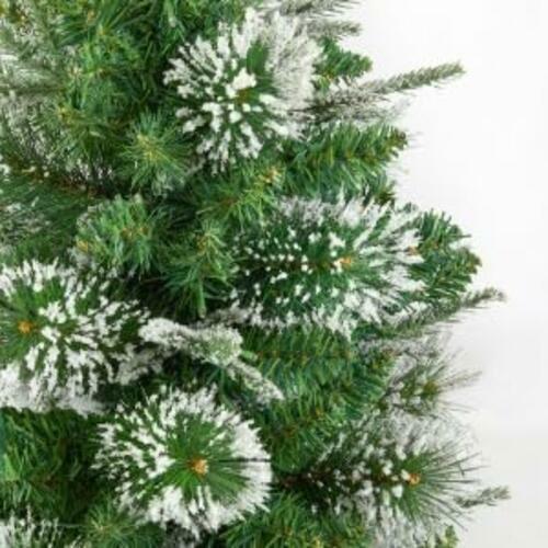 3FT Small Christmas Tree, Artificial Christmas Tree with 78 LED Lights &