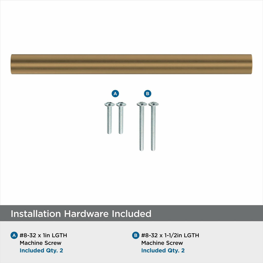 Amerock | Cabinet Pull | Champagne Bronze | 5-1/16 inch (128 mm)
