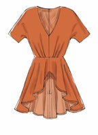 McCall's M7810E5 Women's Loose-Fitting Pleated Top Sewing Patterns, Sizes 14-22