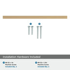 Amerock | Cabinet Pull | Champagne Bronze | 8-13/16 inch (224 mm)