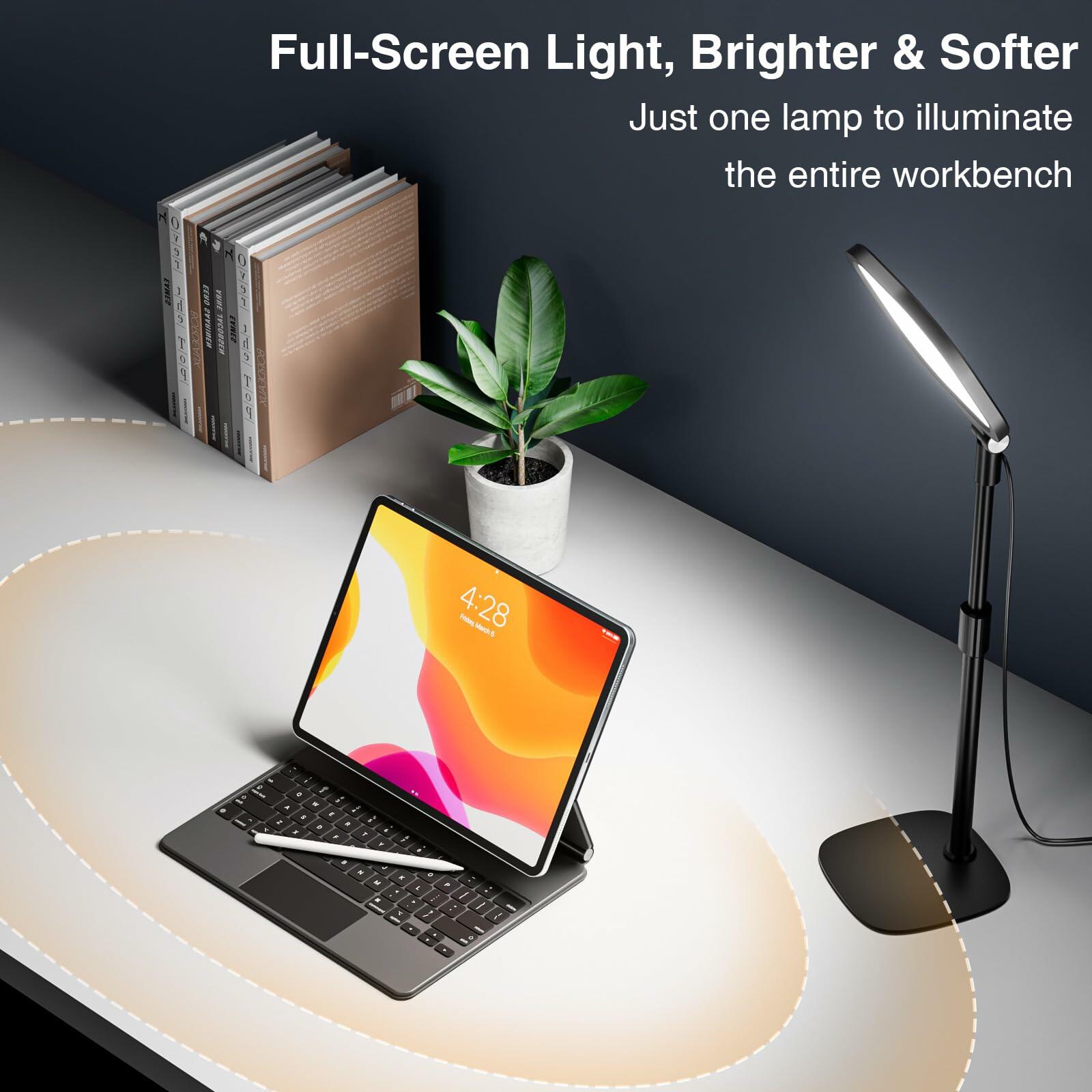 Zoom Lighting for Computer, Adjustable Desk Lighting for Video Calls, 30 Light