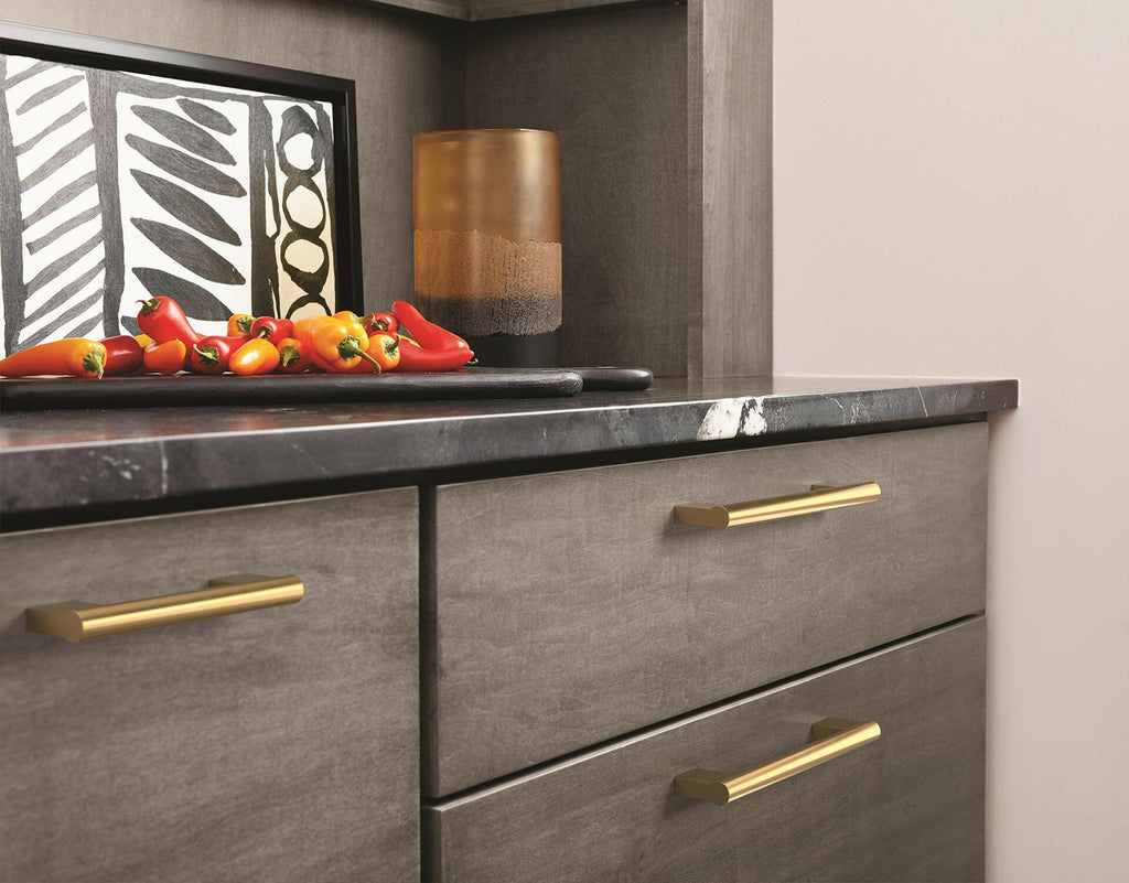 Amerock | Cabinet Pull | Champagne Bronze | 5-1/16 inch (128 mm)