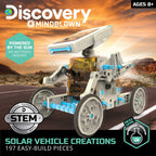 Discovery #Mindblown STEM 12-in-1 Solar Robot Creation 197-Piece Kit with