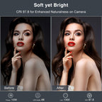 Zoom Lighting for Computer, Adjustable Desk Lighting for Video Calls, 30 Light